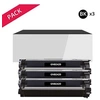 Image de Cartouche compatible - Pack de 3 Toners Noirss Brother TN2420
