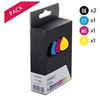 Image de Compatibles Brother LC123VALBP Pack 5 Cartouches Noires/couleurs (Cupcake)