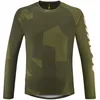 Image de Mavic - Deemax Enduro LS Jersey M - Maillot VTT homme Camo / Burnt Olive - L