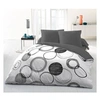 Image de Ensemble microfibre 240x260 Gris clair + 2 taies 63x63