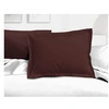 Image de Lot de 2 taies d'oreiller - Lh71587 - 50 x 70 cm - Marron