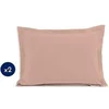 Image de Lot de 2 taies d'oreiller - Lh71619 - 50 x 70 cm - Rose