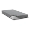 Image de Drap Housse - - HP71761 - 90 x 190 cm + 30 cm bonnet - Microfibre - 82 g - Gris clair
