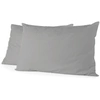 Image de Lot de 2 taies d'oreiller - - 50 x 70 cm - Gris clair