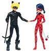 Image de Miraculous Pack De 2 Poupees 26 Cm - Ladybug Et Chat Noir