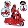 Image de Scooter Miraculous Switch'N Go + Poupée Articulée Ladybug Lucky Charm 26 Cm - P50668