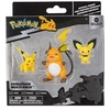 Image de Figurines Pack Evolution Pikachu & Raichu & Pichu