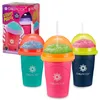 Image de BANDAI - Chillfactor - Mug à granité fourni avec paille - Couleur aléatoire, Vendu à l'unité - Fabrication de Glaces maison - Atelier Cuisine Créatif pour Enfant 3 ans et plus - Atelier Granita en occasion ou reconditionné