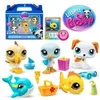 Image de Figurine Littlest PetShop Pack de 5 Pets Plage