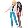 Image de Pack de 2 Poupées Miraculous P50377 Marinette & Adrien 26 cm
