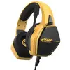 Image de Casque Gaming Filaire Nebula LED pour PS5 PS4 Switch Xbox PC Mac - Jaune