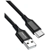 Image de Câble de charge rapide tressé USB-A vers Micro-USB 3 m Noir