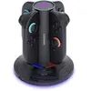 Image de Support de charge 4 Joycons Noir pour Nintendo Switch 2