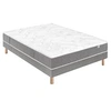 Image de Ensemble Matelas Cicareve - 667 ressorts ensachés + Sommier Base Morpho 80x190