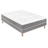 Image de Ensemble Cicareve - 667 ressorts ensachés + Sommier Base Morpho 180x200 avec 2 sommiers