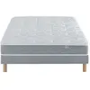 Image de Ensemble Cicareve - 667 ressorts ensachés + Sommier Base Morpho 160x200 avec 2 sommiers