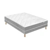 Image de Ensemble hydros mousse hr 35 kg/m3 + sommier base ferme 160x200 avec 2 sommiers