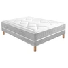 Image de Ensemble Mary Mousse HR 55kg/m3 + Sommier Base Morpho 140x190