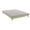 Image de Sommier Bellini beige 15 cm avec pieds 140x200