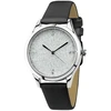 Image de So Charm Montres Montre femme MF485-ARGENT - Bracelet Cuir Noir