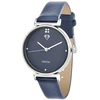 Image de So Charm Montres Montre femme MF444-BLEU - Bracelet en Cuir Bleu