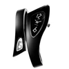 Image de So Charm Montres Montre Bangle Par So Charm® ornée de cristaux Swarovski® MF001-NOIR-SWARO