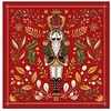 Image de Carré simili cuir 44x44 cm Noël casse-noisette(...) - kc0048