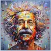 Image de Carré simili cuir 44x44 cm Einstein(...) -
