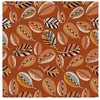 Image de Tissu d'extérieur déperlant plumes vendu au mètre(...) - Terracota Multicolore