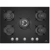 Image de CECTG5VB2 - Table de cuisson au gaz - 5 plaques de cuisson - largeur : 70 cm - profondeur : 52 cm - noir