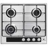 Image de CECTG4VIX - Table de cuisson au gaz - 4 plaques de cuisson - largeur : 58 cm - profondeur : 51.5 cm - inox