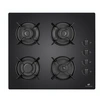 Image de CECTG4VB1 - Table de cuisson au gaz - 4 plaques de cuisson - largeur : 59.4 cm - profondeur : 52.3 cm - noir