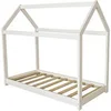 Image de Lit enfant 143 x 72 x 131 cm en bois pour 2 personnes de couleur blanc