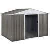Image de Abri de jardin métal "Dallas" - 2.71 m² - Taupe