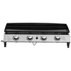 Image de Plancha gaz 4 brûleurs "Jolly" - 10 Kw - Gris