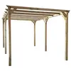 Image de Carport voiture en bois Solar II 3 x 5 x 2.4
