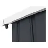 Image de Gouttière pour abri de jardin en métal de 6 à 13 m2