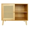 Image de Buffet en bois "Iguane" - 80 x 40 x 66 cm - Marron