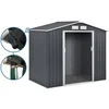 Image de Abri de jardin en métal - "Vegas" - 4.07 m² avec gouttière