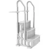 Image de Escalier simple de piscine "Nathan" - 3 marches - en plastique