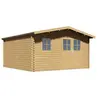 Image de Abri de jardin bois "Belval" - 19 m² - 28 mm
