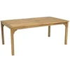 Image de Table de jardin extensible en bois 180/240 cm "Valladolid" - 6 à 10 places - Marron