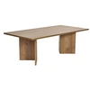 Image de Table basse en bois "Sabin" - 60 x 119 x 40 cm - Chêne