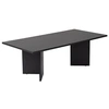 Image de Table basse en bois "Sabin" - 60 x 119 x 40 cm - Bois Noir