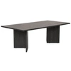 Image de Table basse en bois "Sabin" - 60 x 119 x 40 cm - Lumière Noire