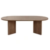 Image de Table basse en bois "Sable" - 60 x 119 x 40 cm - Noyer