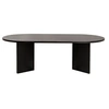 Image de Table basse en bois "Sable" - 60 x 119 x 40 cm - Bois Noir