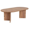 Image de Table basse en bois "Sable" - 60 x 119 x 40 cm - Pin atlantique