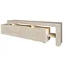 Image de Meuble TV en bois "Beliz" - 192 x 37 x 53 cm - Travertin
