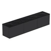 Image de Meuble TV en bois "Neon" - 160 x 32 x 35 cm - Anthracite